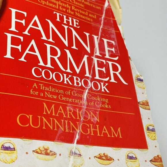 Fannie Farmer Cookbook Recipe Marion Cunningham Book Tradition Classic American - Picture 3 of 12